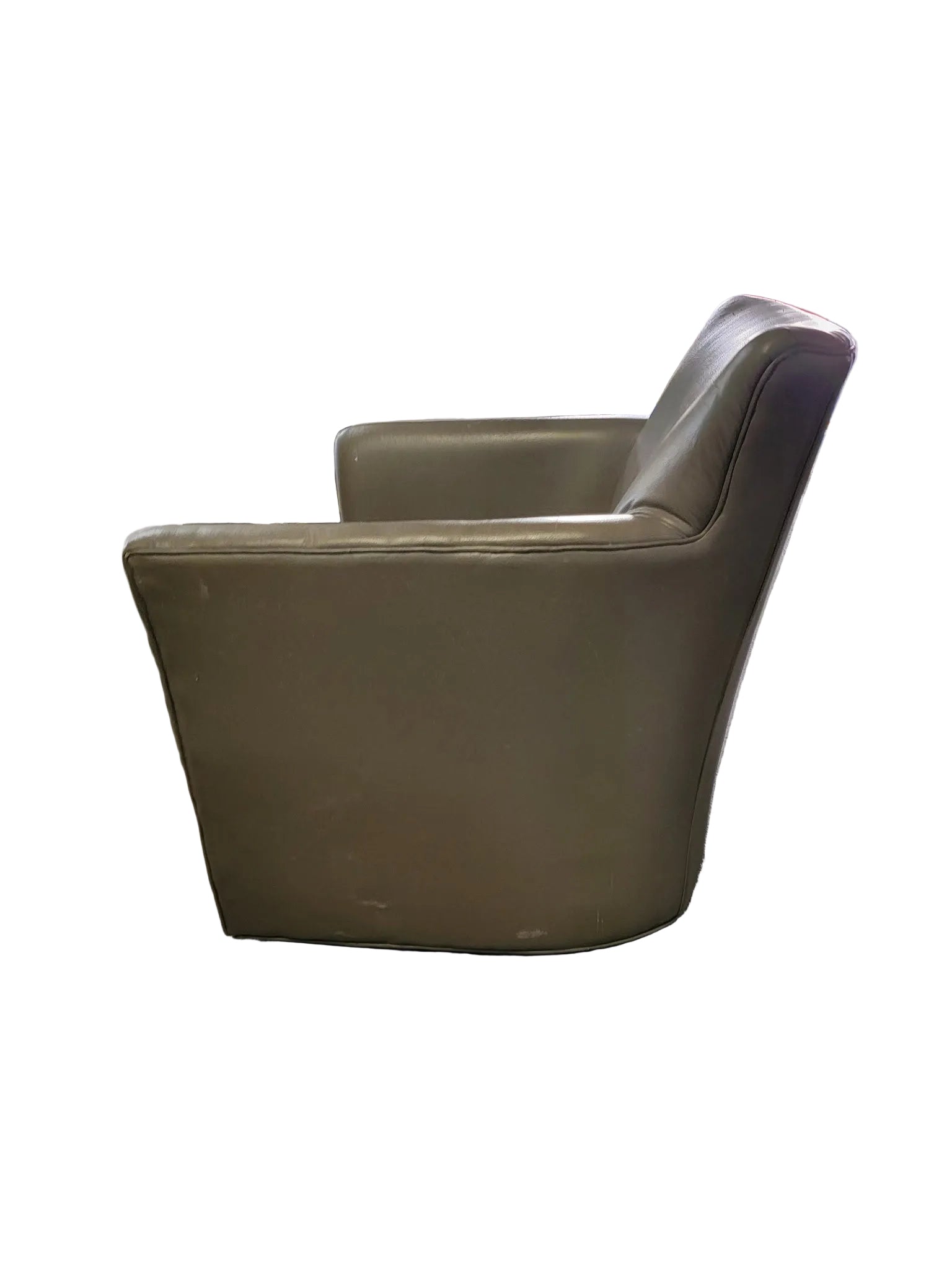 New - Vintage Modern Lounge Club Chairs by Vogel for Reupholstery - Pair
