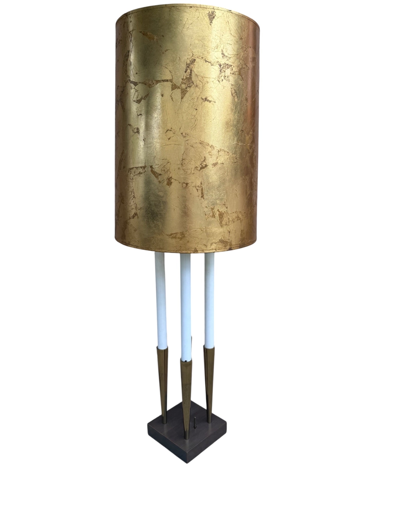 New - MCM Stiffle Candelabra Lamp by Tommi Parzinger