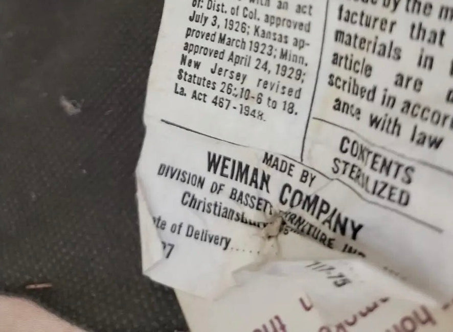 MCM Bellini Style Bottom Lit Sofa by Weiman