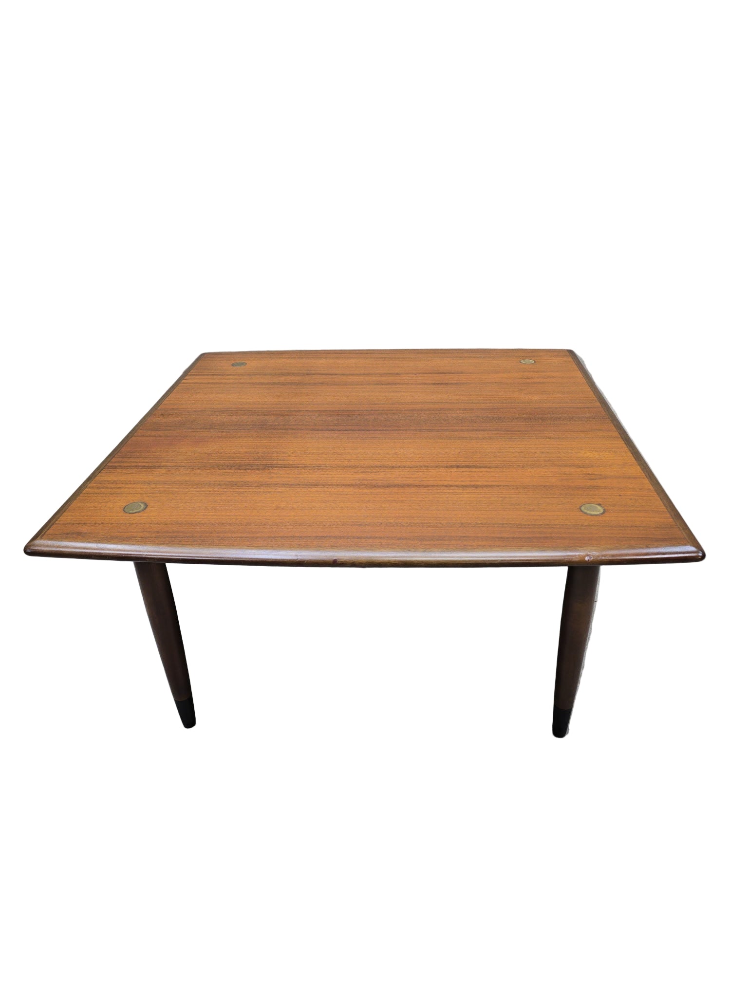 Mid Century Modern Swedish Teak Coffee Table by Dux