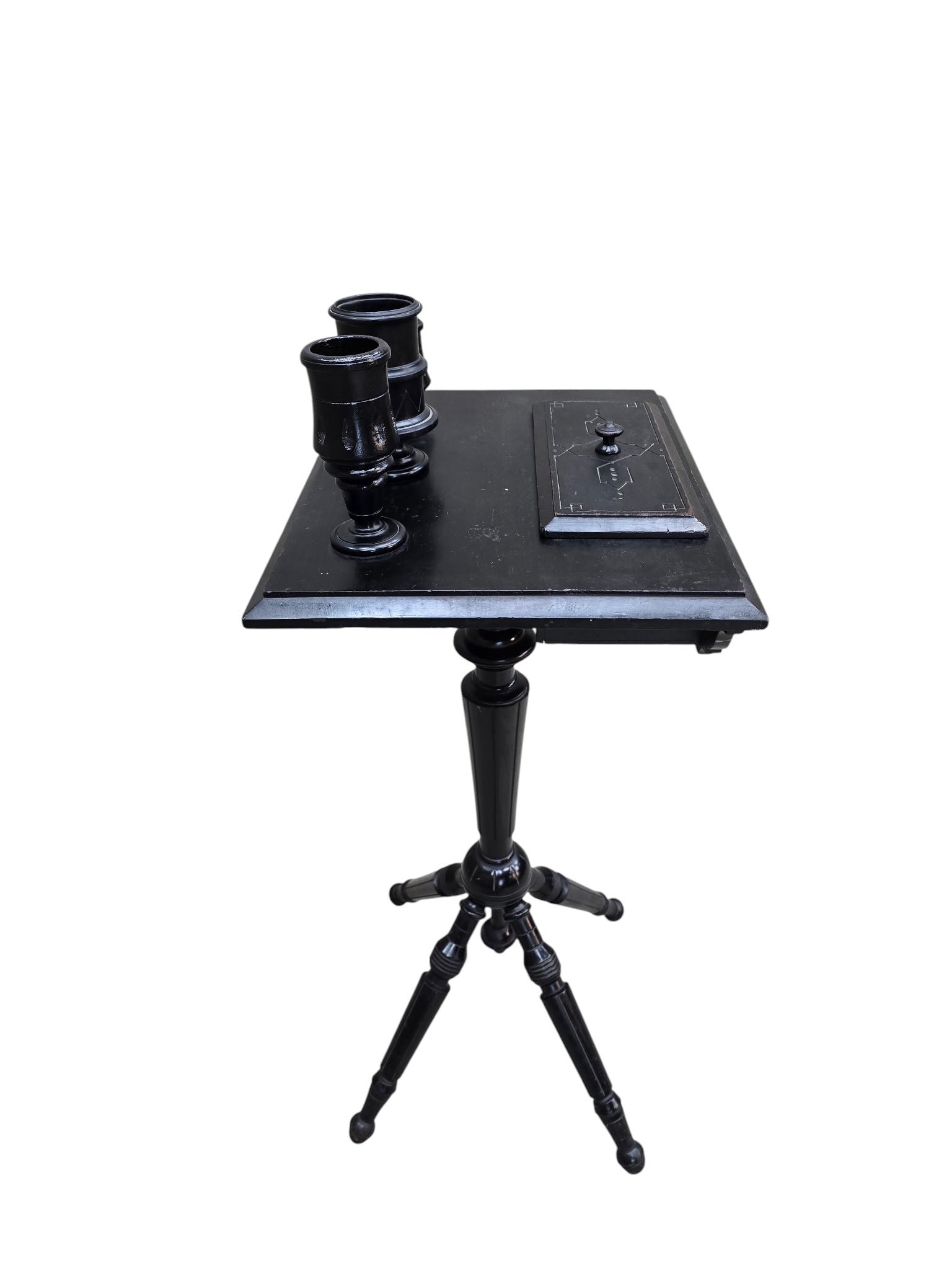 Victorian Ebonized Barber Stand