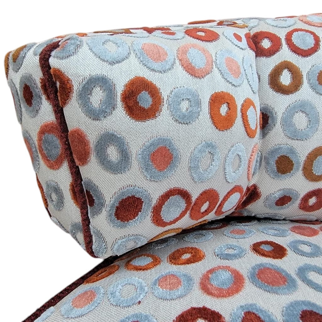 MCM Barrel Back Club Chairs Newly Reupholstered - Pair
