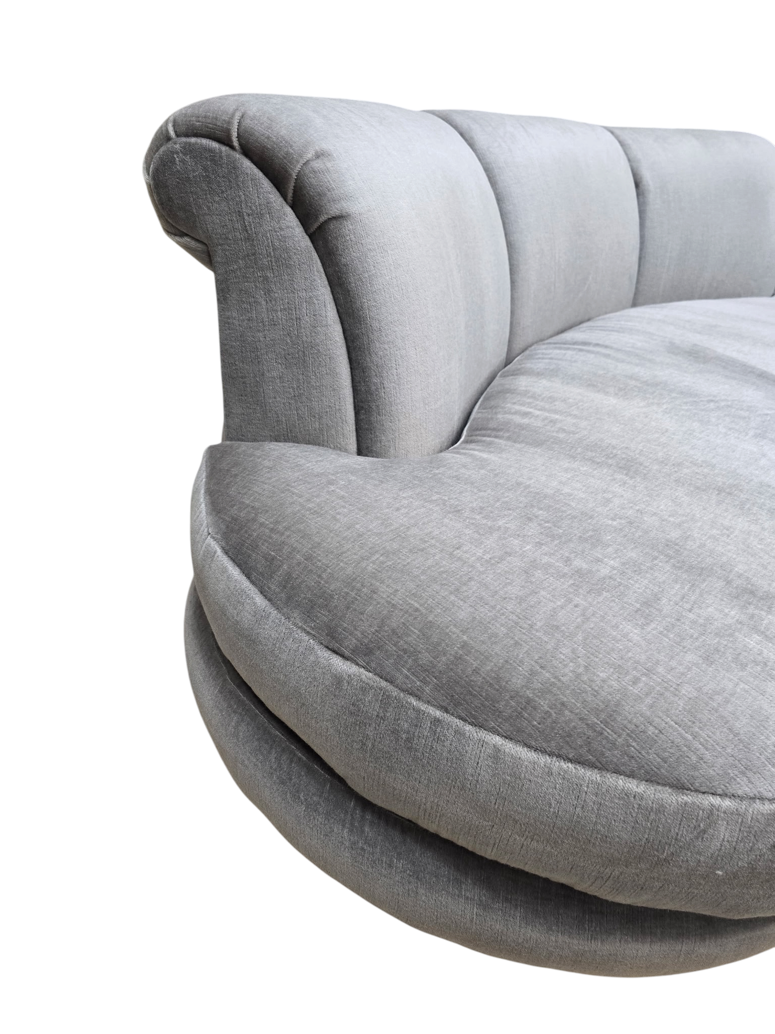 MCM Adrian Pearsall Kidney Shape Cloud Sofa Newly Reupholstered