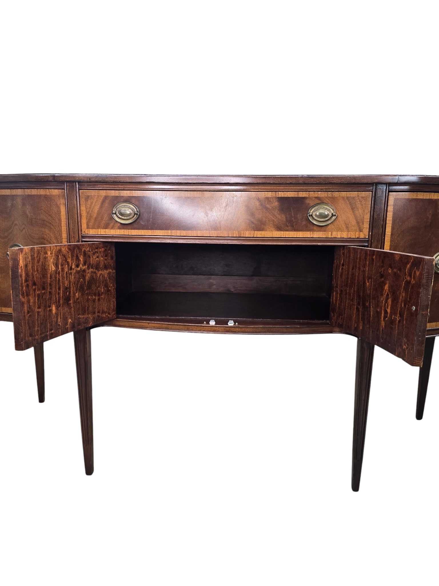 Antique Georgian Style Mahogany Sideboard Server