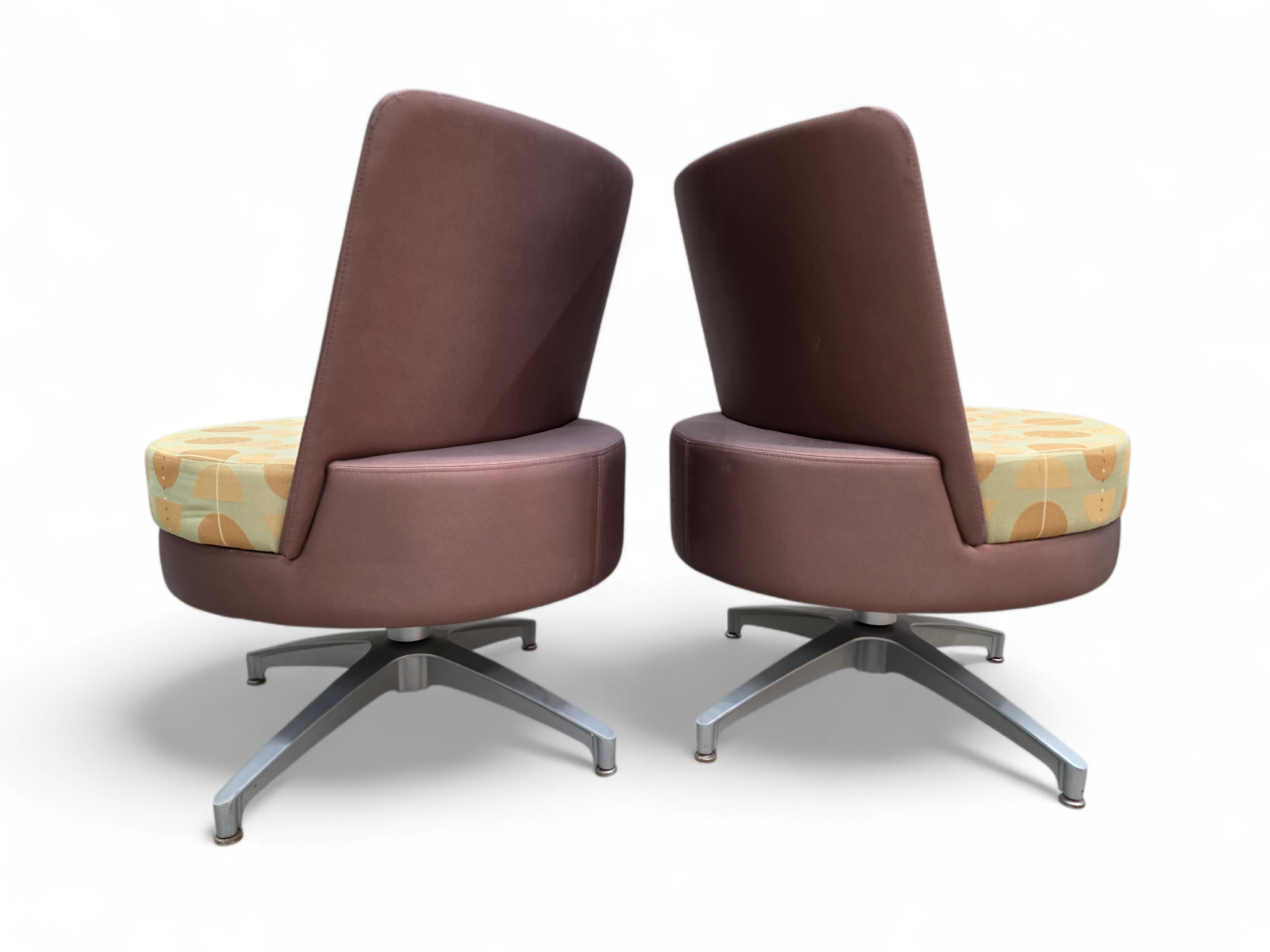 Vintage Postmodern Swivel Chairs by Steelcase - 6