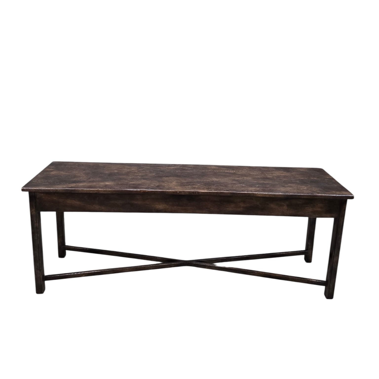 Vintage Indonesian Rustic Console / Sofa Table