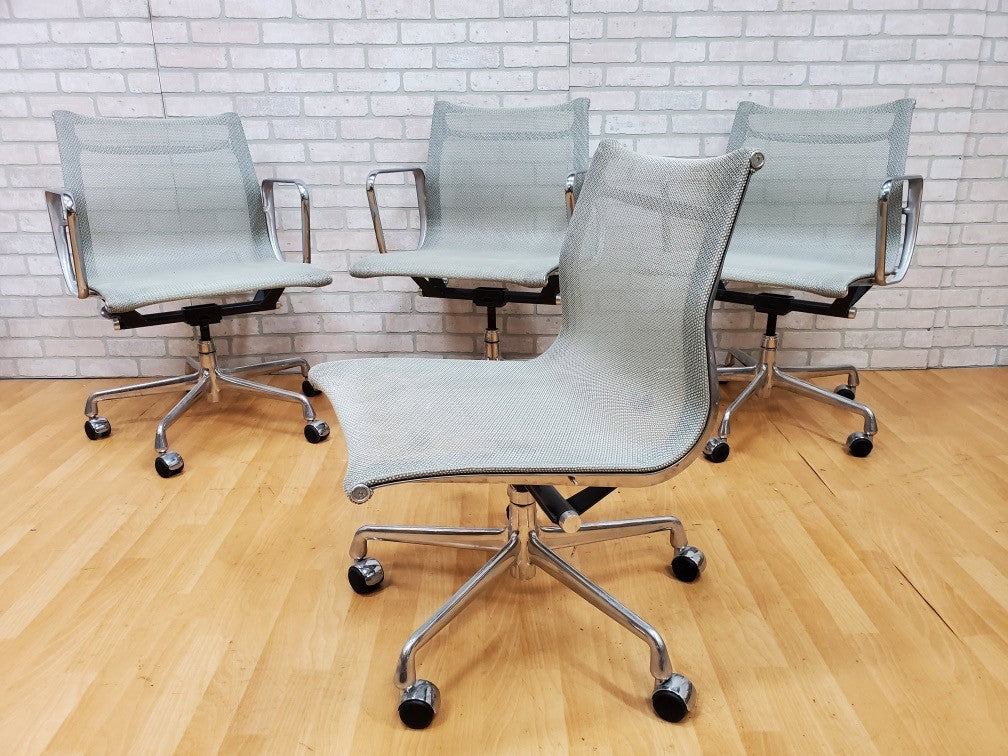Mid Century Modern Eames for Herman Miller Aluminum Group Chair - Set of 5