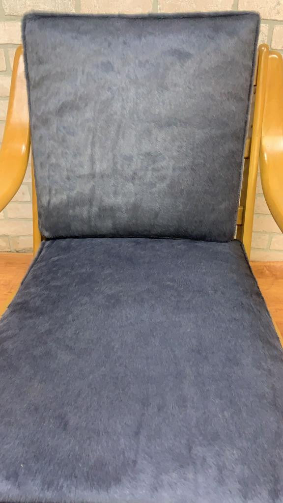 Mid Century Modern Heywood Wakefield Aristocraft Sofa & Armchair Newly Reupholstered - 2 Piece Set