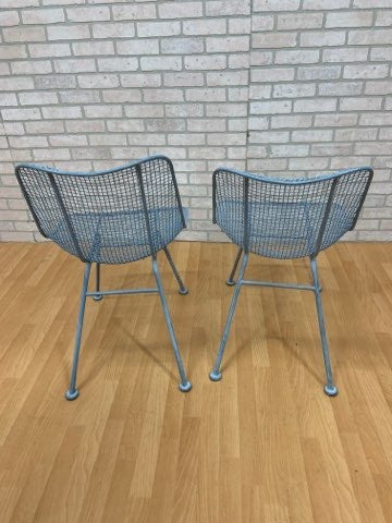 Mid Century Modern Russel Woodard Sculptural Collection Patio Chairs - Pair