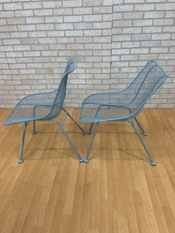 Mid Century Modern Russel Woodard Sculptural Collection Patio Chairs - Pair