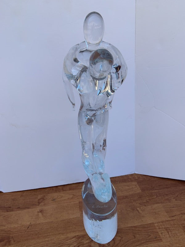 Vintage Italian Renato Anatra Murano Art Glass Dancers Sculpture