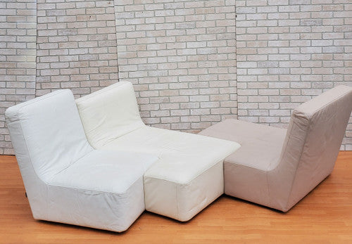 Mid Century Modern Confluences Sofa Designed by Philippe Nigro for Ligne Roset - 3 Piece Set
