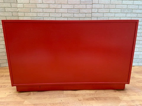 Mid Century Modern Widdicomb Red Dresser