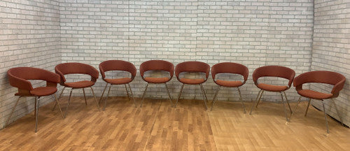 Vintage Modern Allermuir A580 Mollie Dining Side Chairs - Set of 12