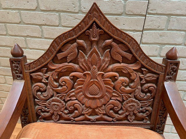 Vintage Thai Howdah Chairs - Set of 2