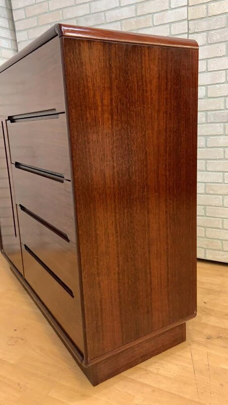 Mid Century Modern Danish Rosewood Gentleman's Cabinet/Armoire