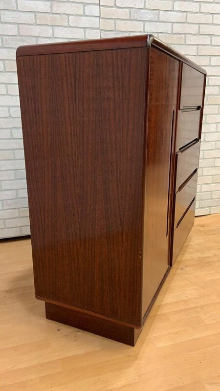 Mid Century Modern Danish Rosewood Gentleman's Cabinet/Armoire