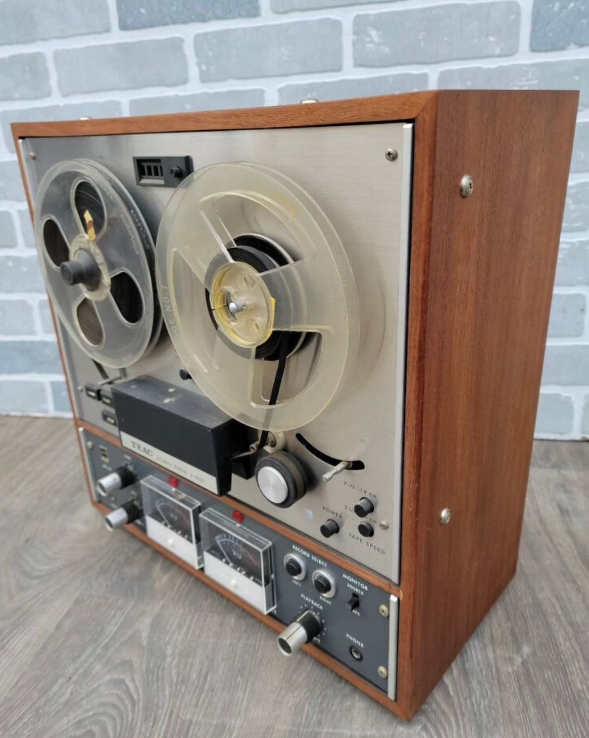 Vintage 1966 TEAC Tascam Reel To Reel Tape Recorder