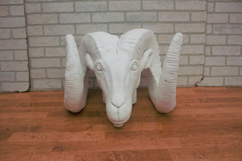Rams Head Statue