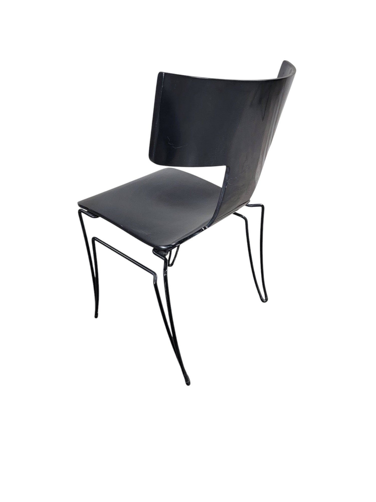 Vintage Postmodern Anziano Chair by John Hutton for Donghia