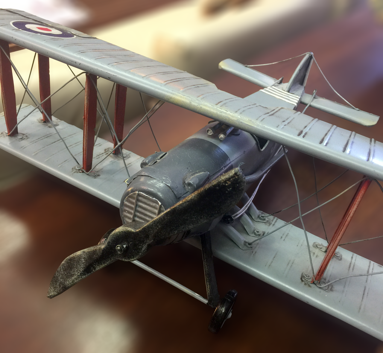 Authentic British "Handley Page Heyford" Heavy Night-Bomber served no less than twelve Royal Air Force squadrons during her time aloft - but was given up as a frontline bomber before World War 2.
