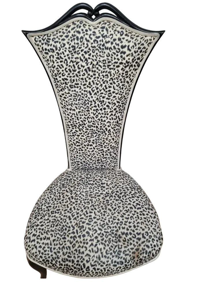 French Art Deco–Style Dining Chairs Inspired by Christopher Guy - Set of 6