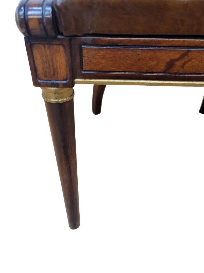 Vintage Neoclassical Style Slipper Dining Chairs by Oxford LTD – 6