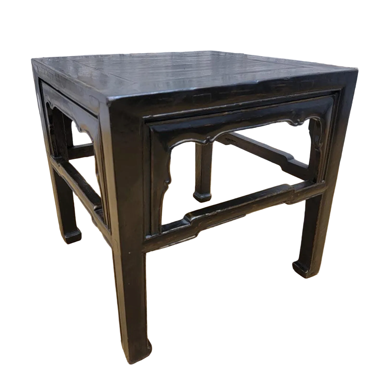 Antique Shanxi Province Elm Side Table