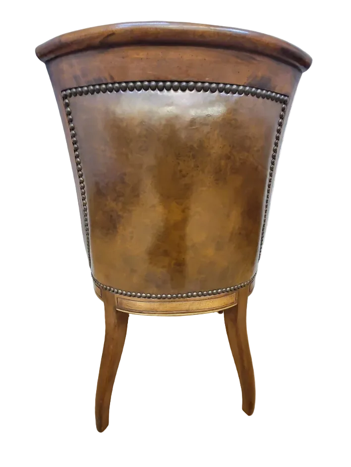 Vintage Neoclassical Style Slipper Dining Chairs by Oxford LTD – 6