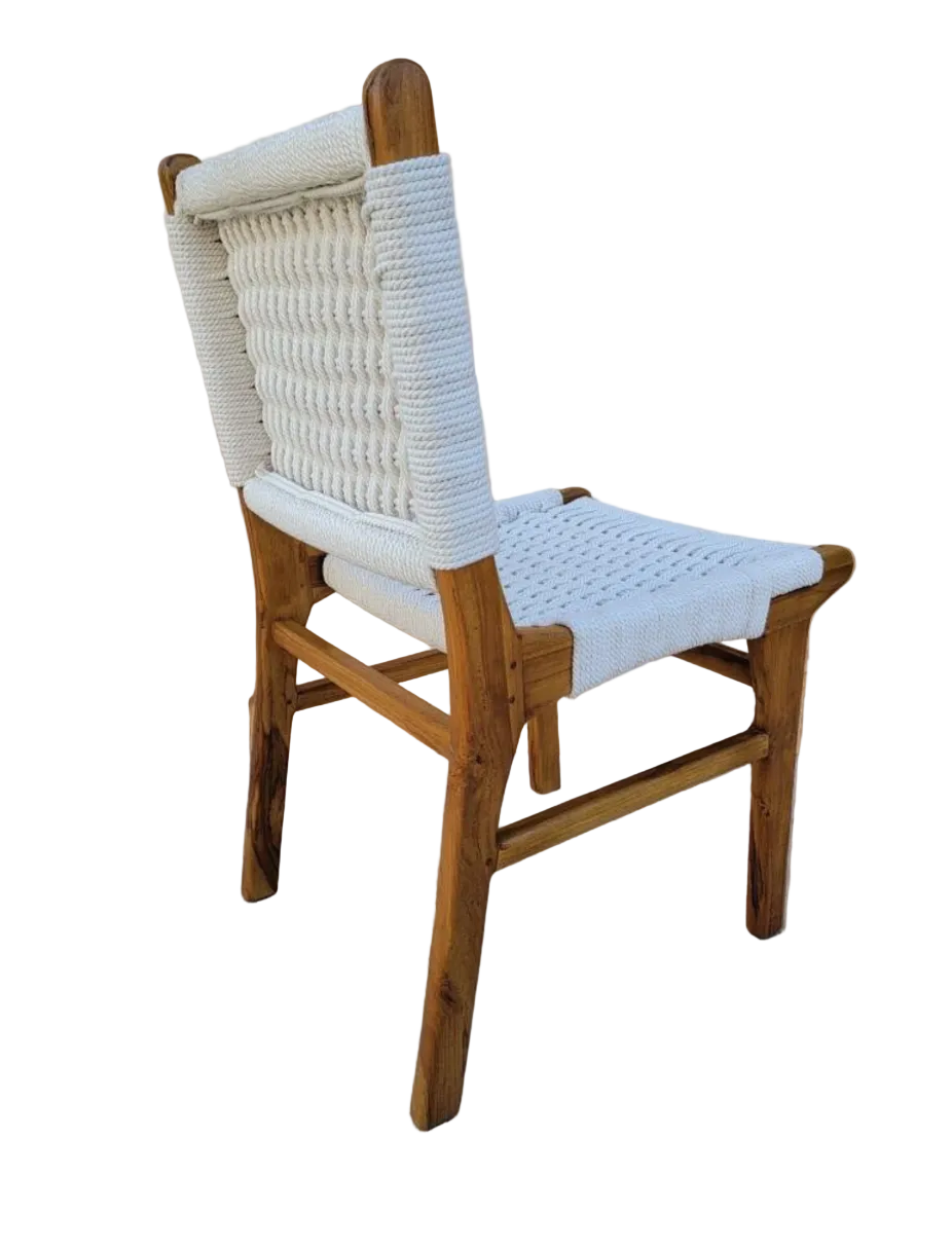 Made Goods Teak Woven Rawley Accent Chair