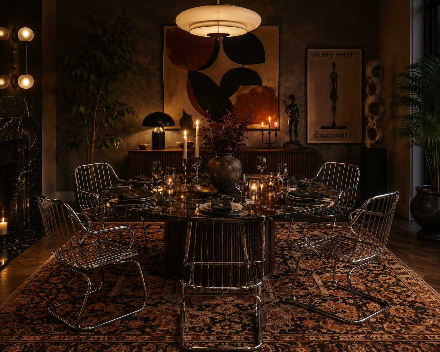 MCM Mod Cantilever Dining Chairs by Gastone Rinaldi - 4
