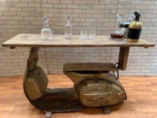 Console Table BAR Vespa Scooter