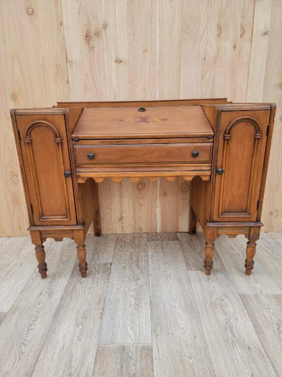 Antique Federal Drop Down Secretary by Master Craft Furniture