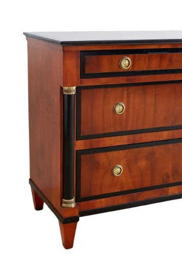 Vintage Neoclassical Biedermeier Style Chest of Drawers by Raymond Sabota for Century Furniture