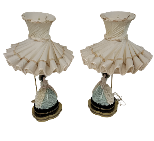 Vintage victorian lady lamp hotsell