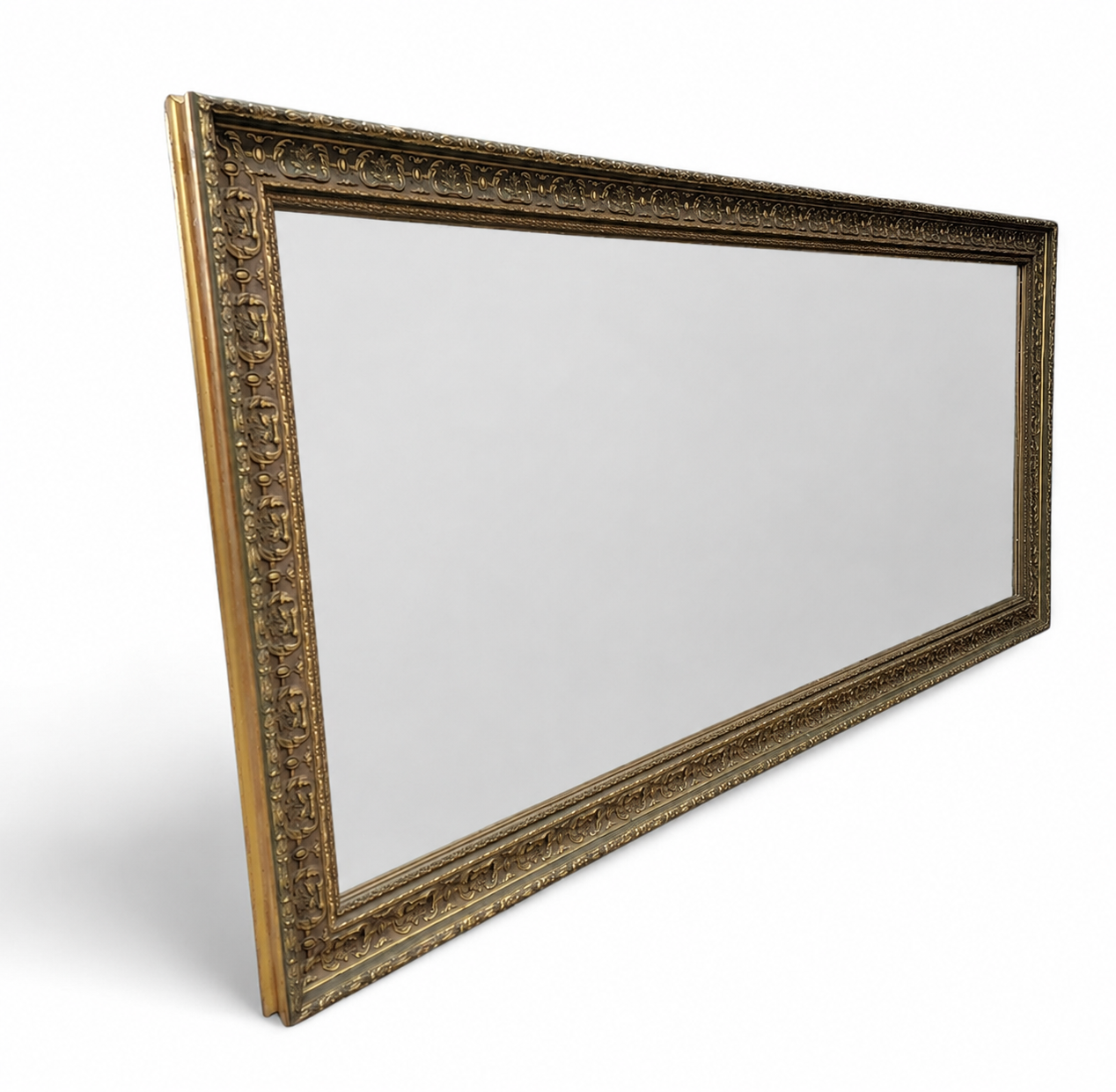 Antique French Gilded Floor/Wall Mirror