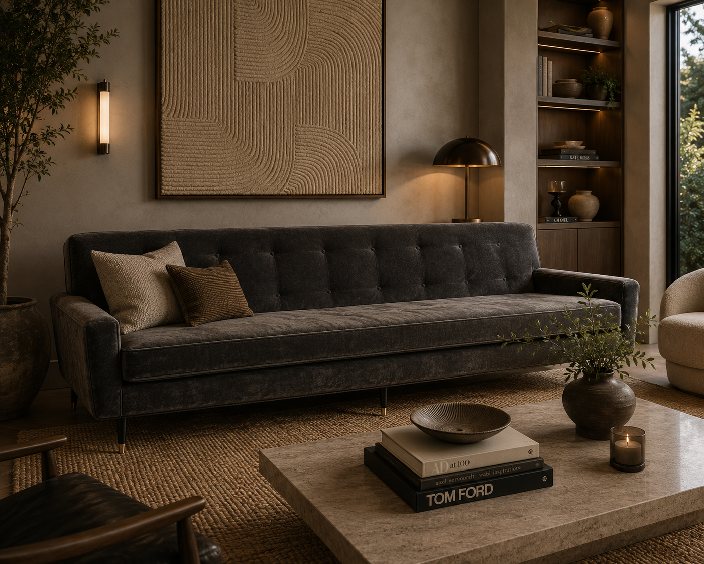MCM Milo Baughman for Thayer Coggin Sofa – Newly Reupholstered