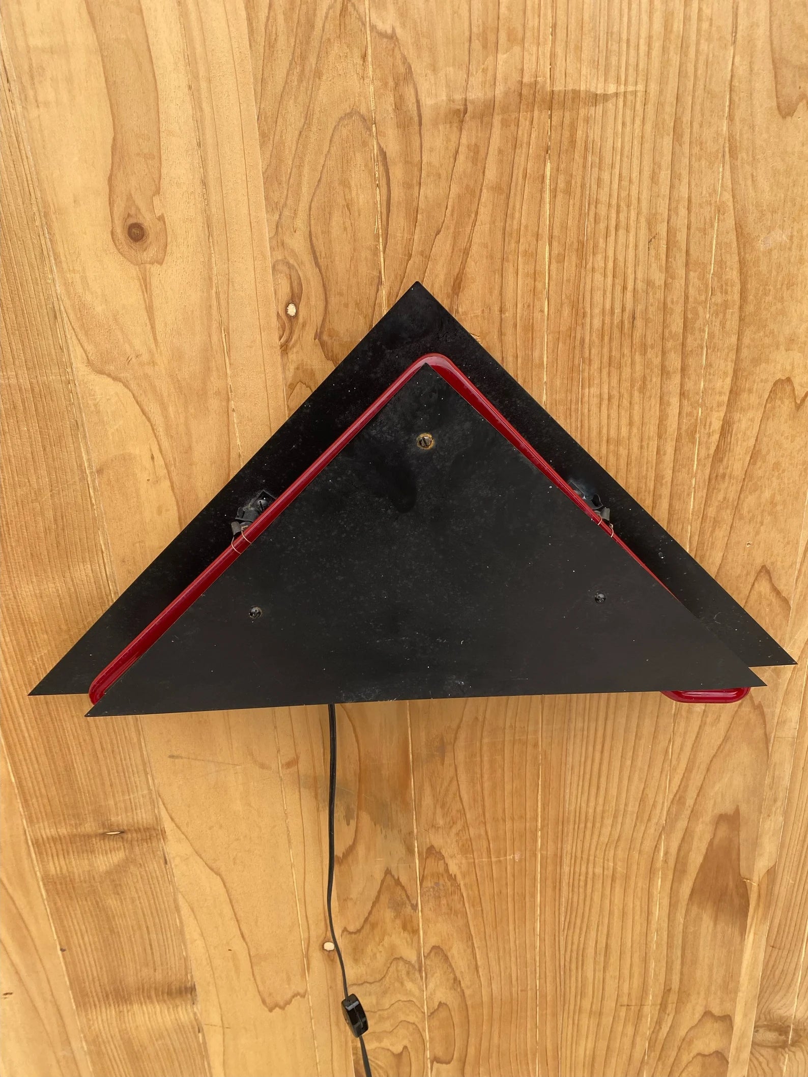 Postmodern Rudi Stern Sculpture Torchiere Wall Sconce “Let There Be Neon” - Pair