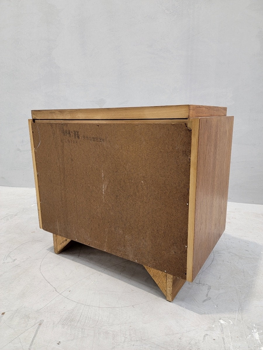 Mid Century Modern Paul Evans Style Brutalist Nightstand Side Table by Lane Furniture Co.