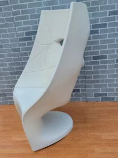 Driade Nemo Polyethylene Monobloc Accent Chair in White