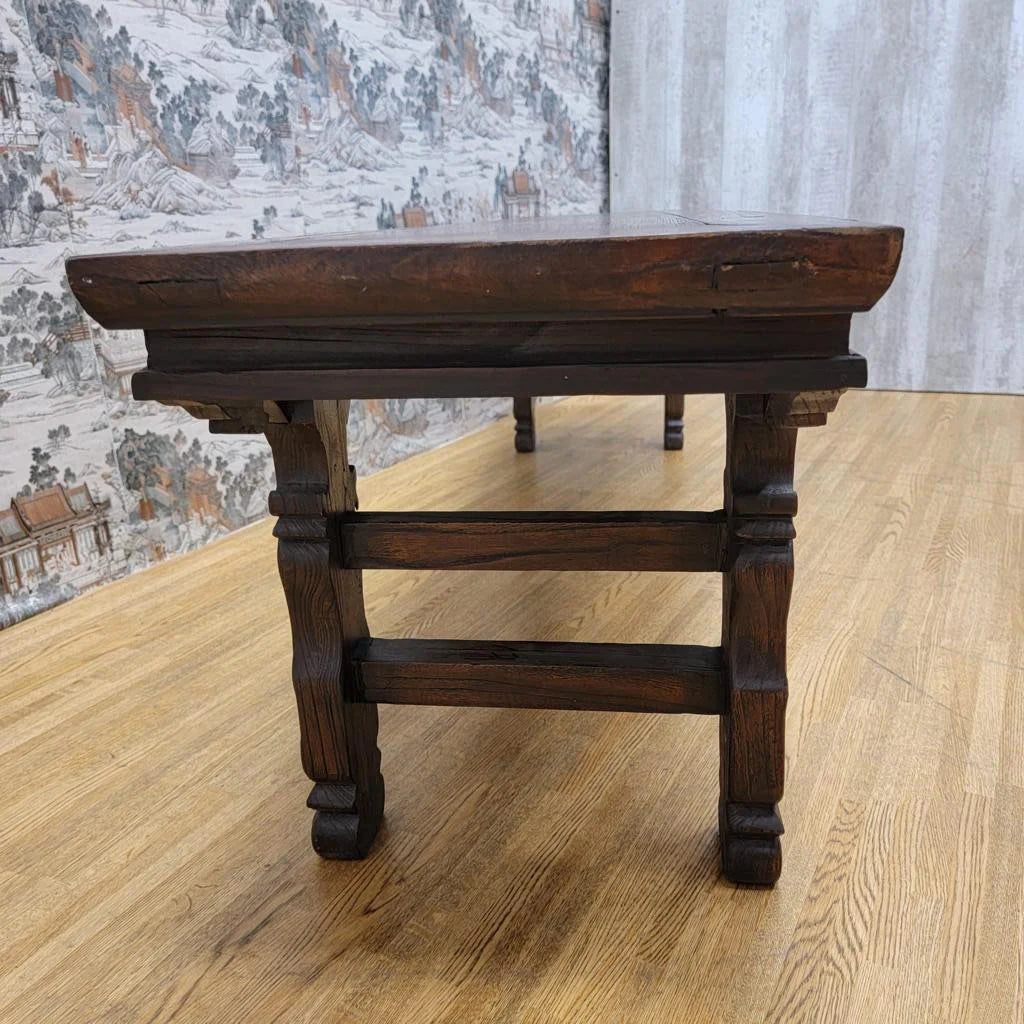 Antique Shanxi Province Hallway Bench / Altar Console Table