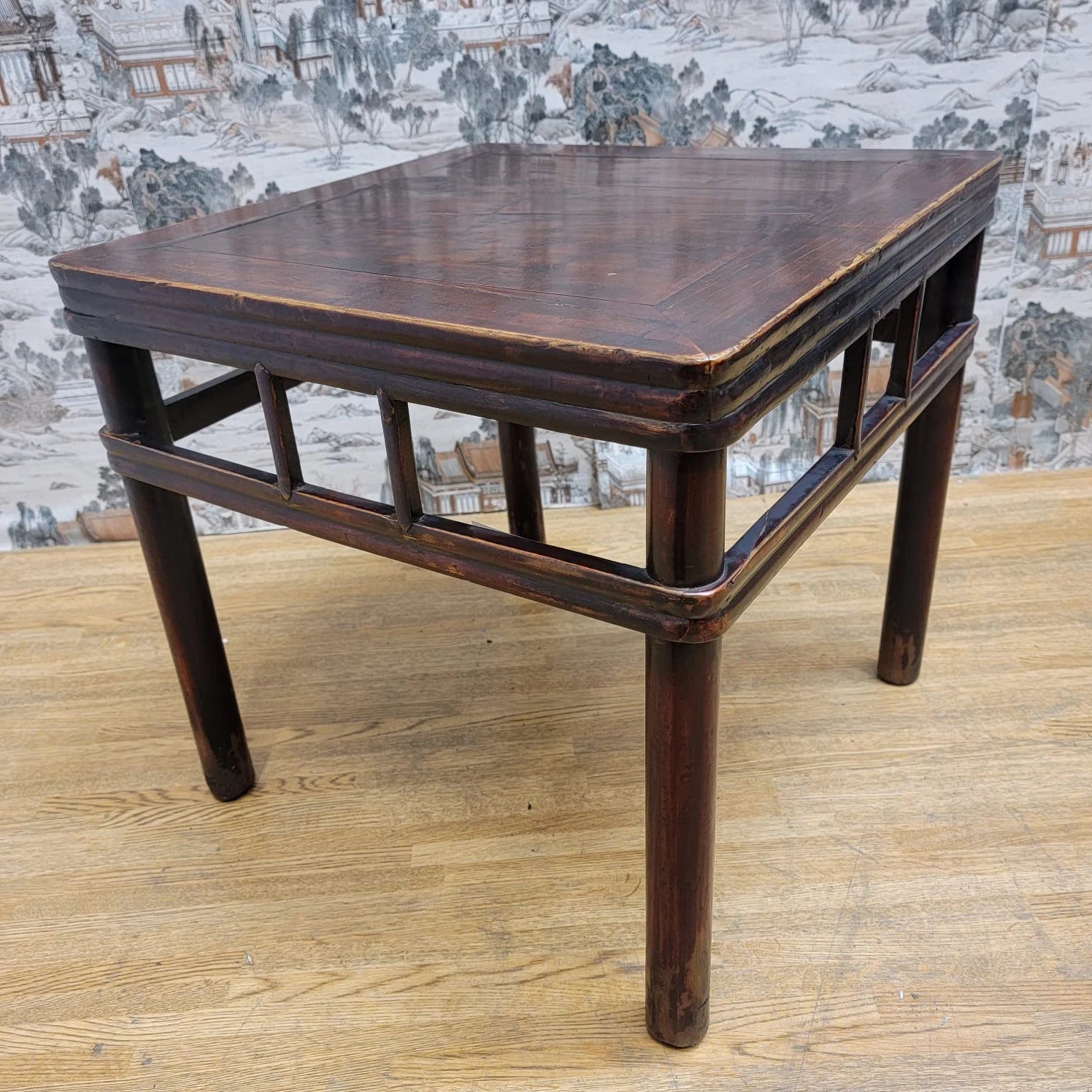 Antique Shanxi Province Elmwood Accent Side Table