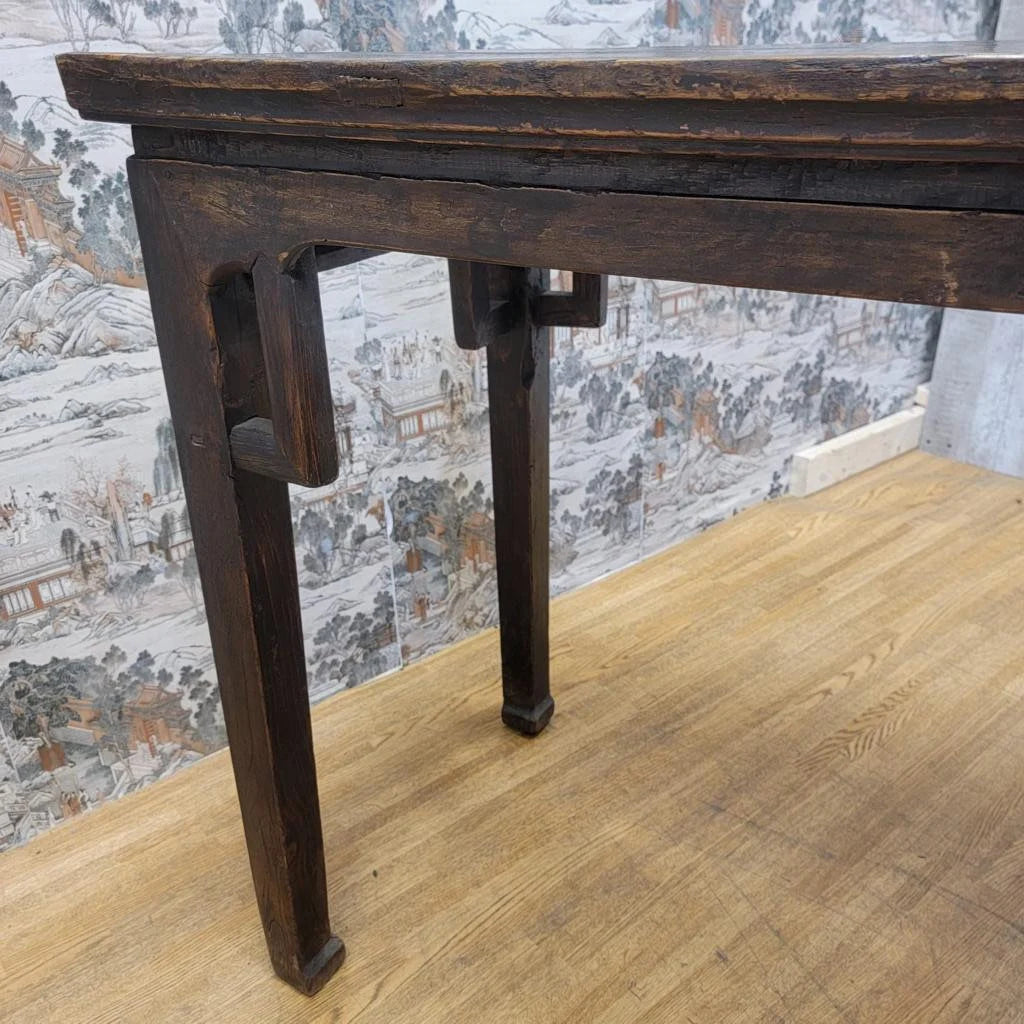 Vintage Shanxi Province Elm Altar Table