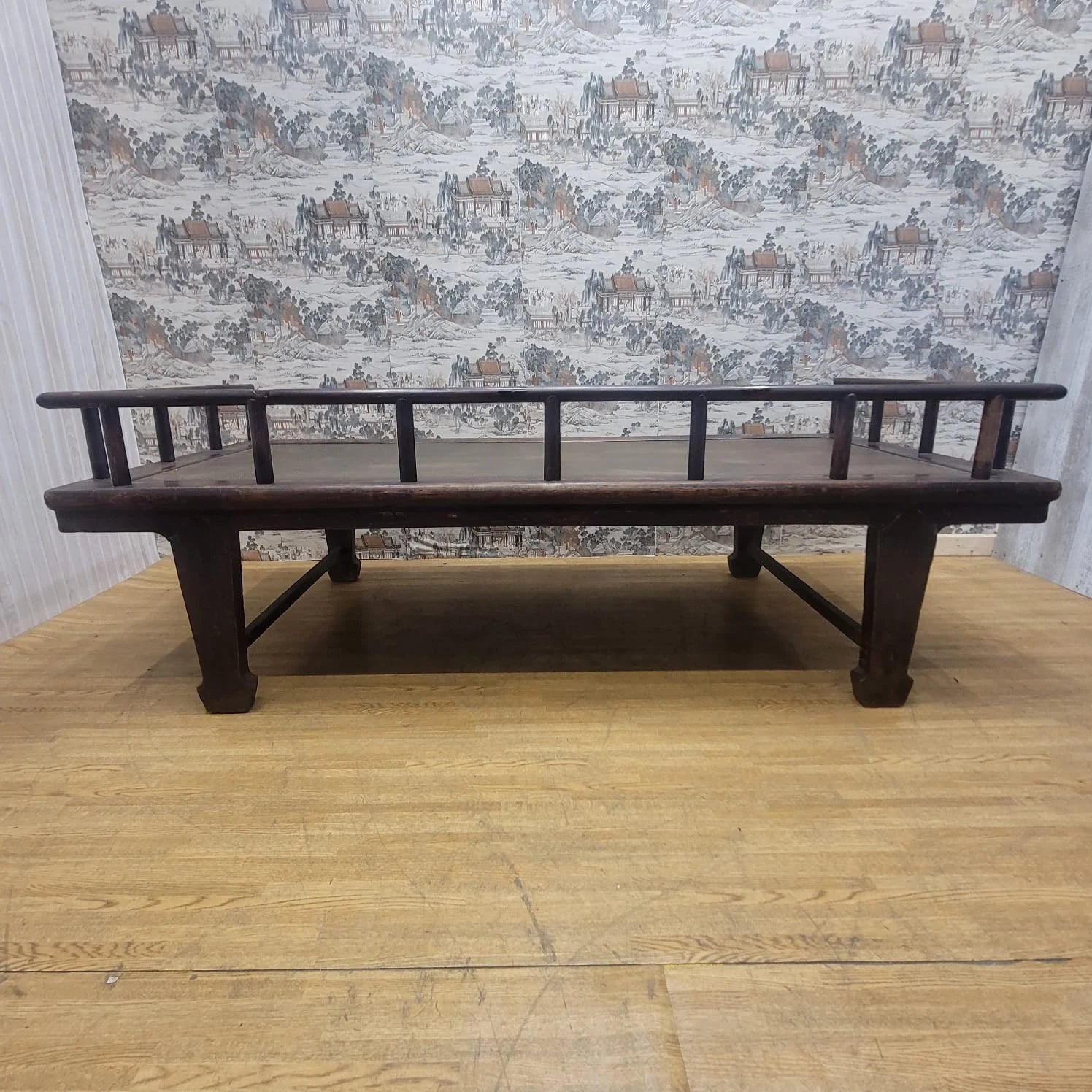 Antique Shanxi Province Elm Opium Bed / Coffee Table