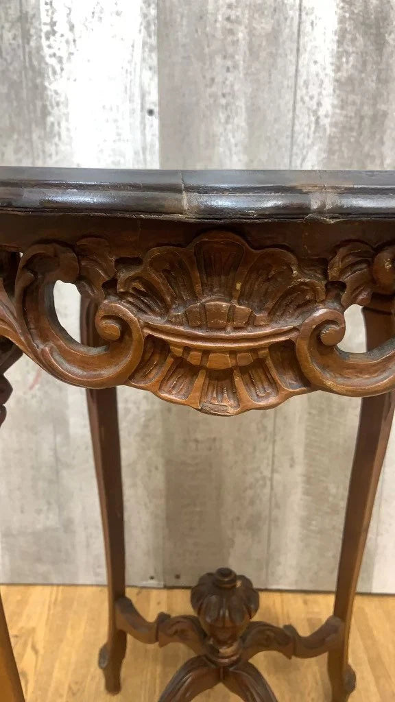 Antique French Carved Side Table
