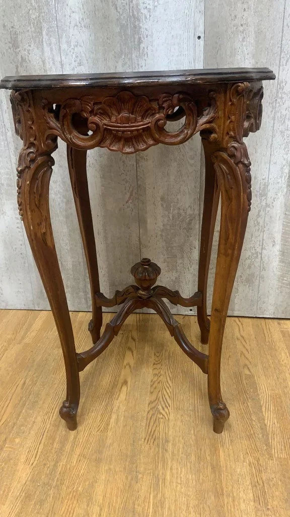 Antique French Carved Side Table