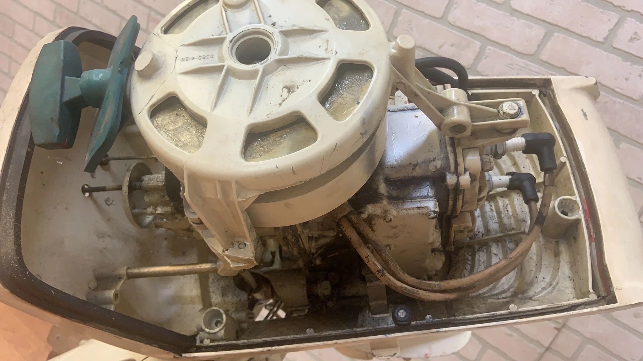 Vintage Wizard 7.5 HP Boat Motor